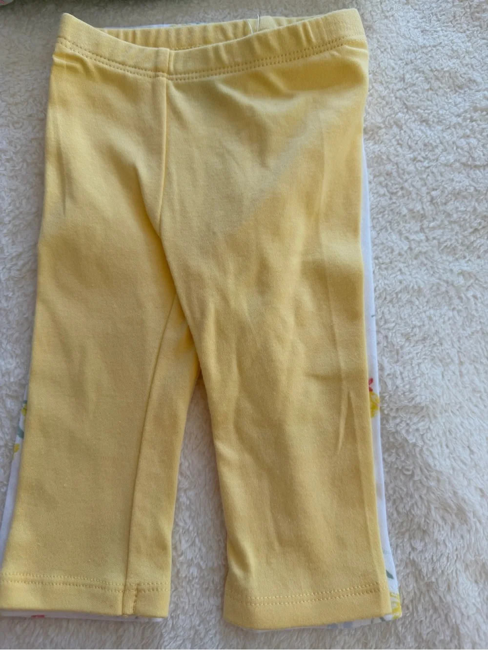 Bundle NWT Macy's 3-6M Two-Piece Leggings Set and 1 Carter’s Onesies
